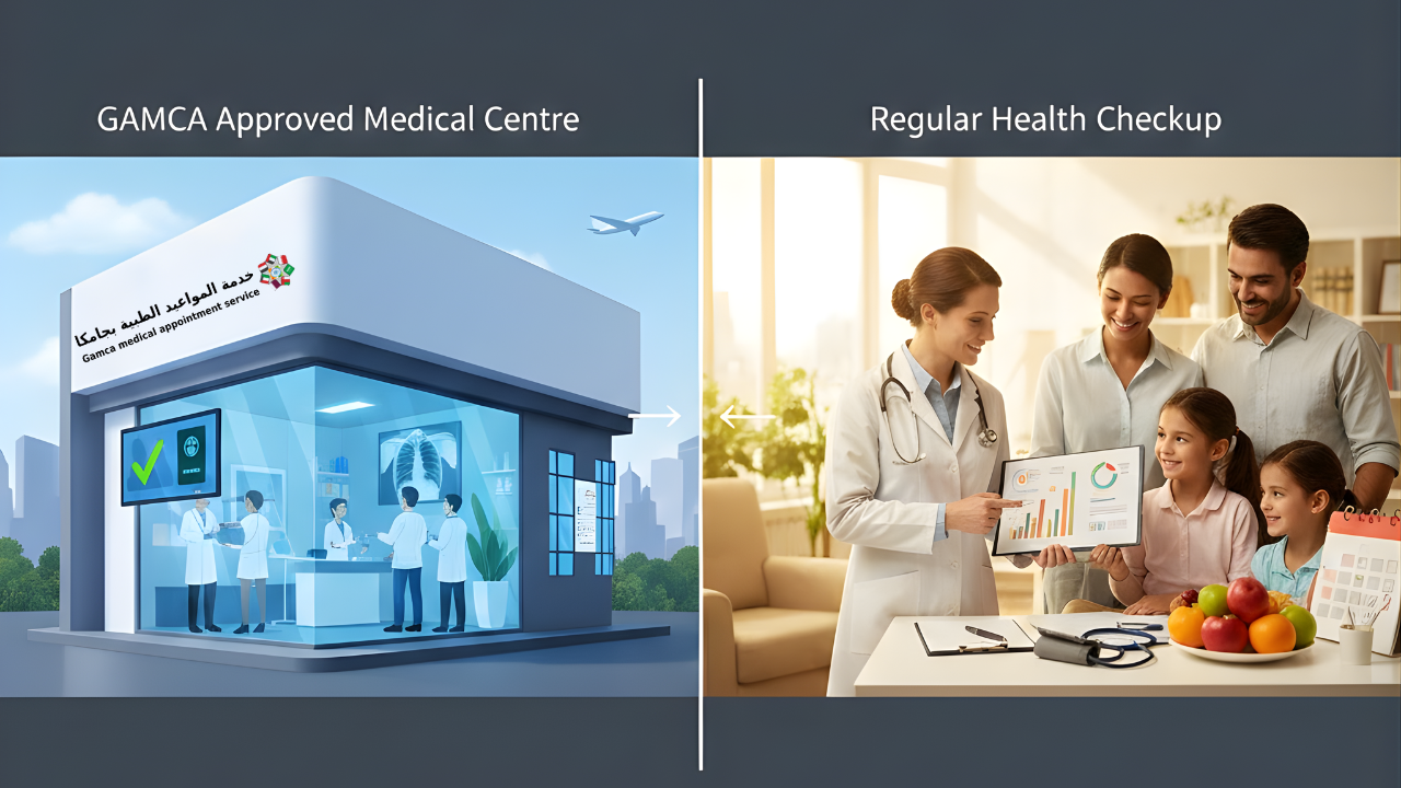 GAMCA Approved Medical Centre vs. Health Checkups: Why the Difference Matters